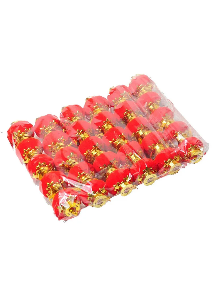 30x/набор мини винтажный Круглый Китайский новогодний праздничный маленький