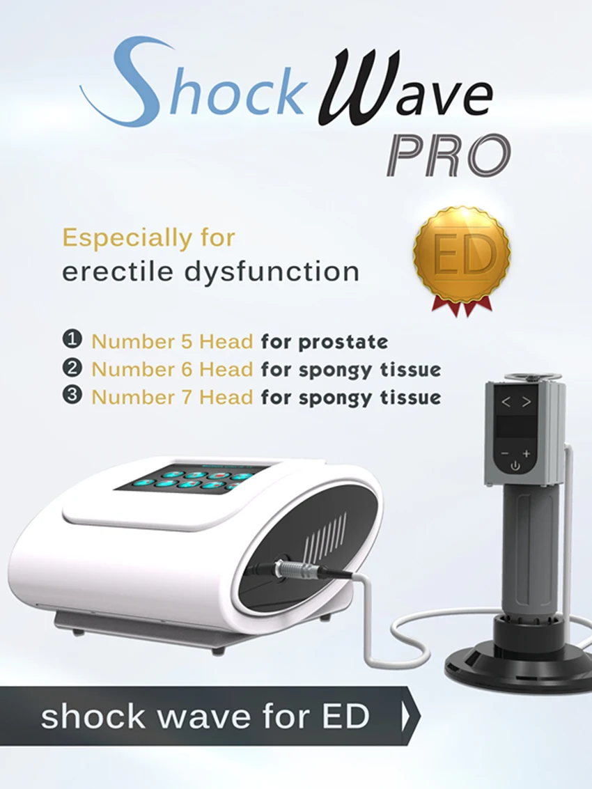 

Portable ED Acooustic Shokwave Physical Therapy Machine For Erectile Dysfunction
