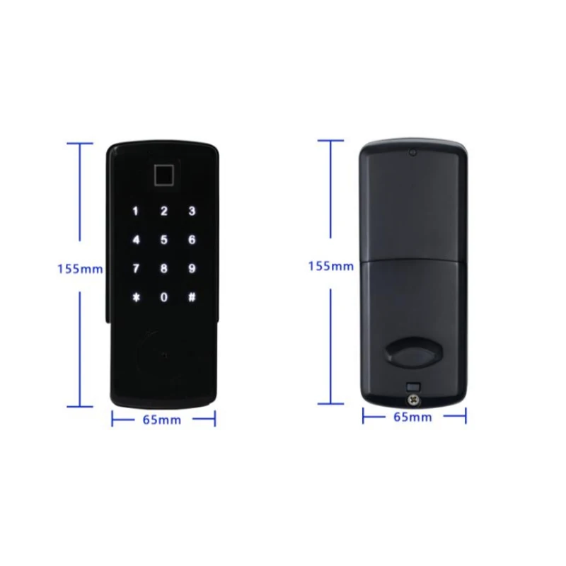 Дверной замок из цинкового сплава управление через приложение Bluetooth цифровой