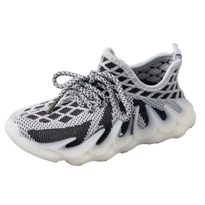 

Kruleepo Children Kids Sneakers Sports Shoes Spring Autumn Outdoor Running Mesh Cloth Rubber Soled Casual Shoes