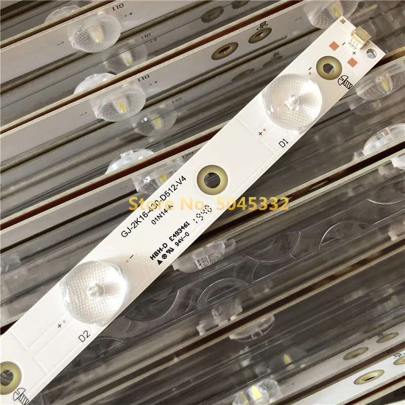 Светодиодный подсветка полосы для 43PUS6551 43PUF6061 43PUS6401 LB43014 V0_00 43PUS6501 43PUS6101 43PUS6201 TPT430U3
