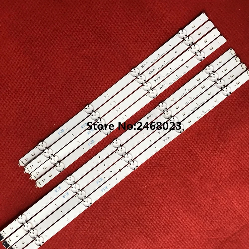 Светодиодная подсветка для LG 49UH610A 49UH6100 49LF5100 49UH6030 49UF640V 49UF6407 49UF640 49LF510V 8 шт. |