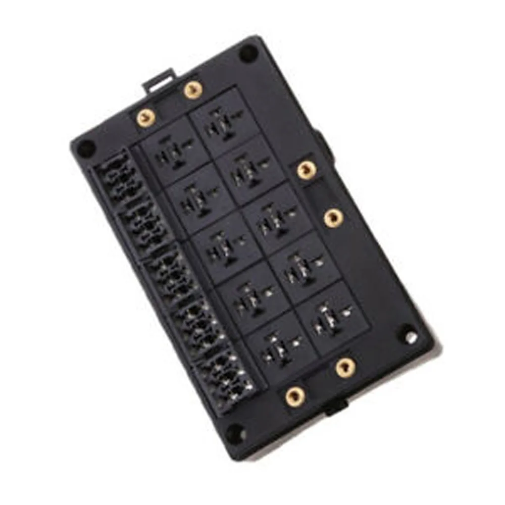 18-ходовой держатель предохранителя + 10-ходовой релейный сокет пыленепроницаемый