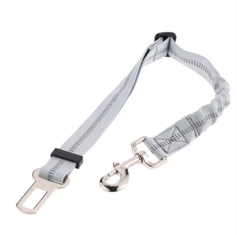 

Pet car seat belt car elastic reflective dog seat belt elastic retractable dog leash elastic reflective seat belt