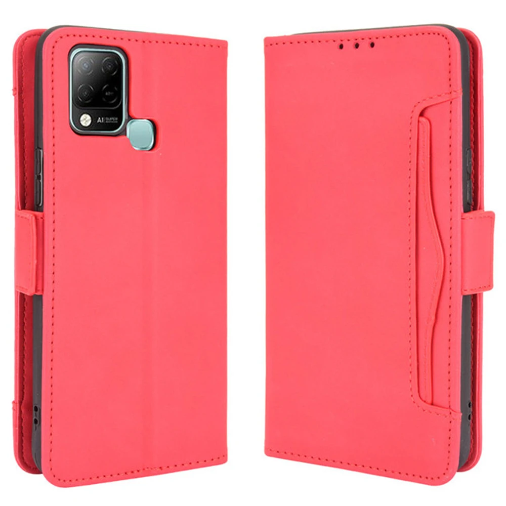 

Leather Case For Infinix Hot 10T Flip Wallet Case Removable Card Funda Infinix Hot 10T T10 Shell Infinix Hot 10T X698C Cover