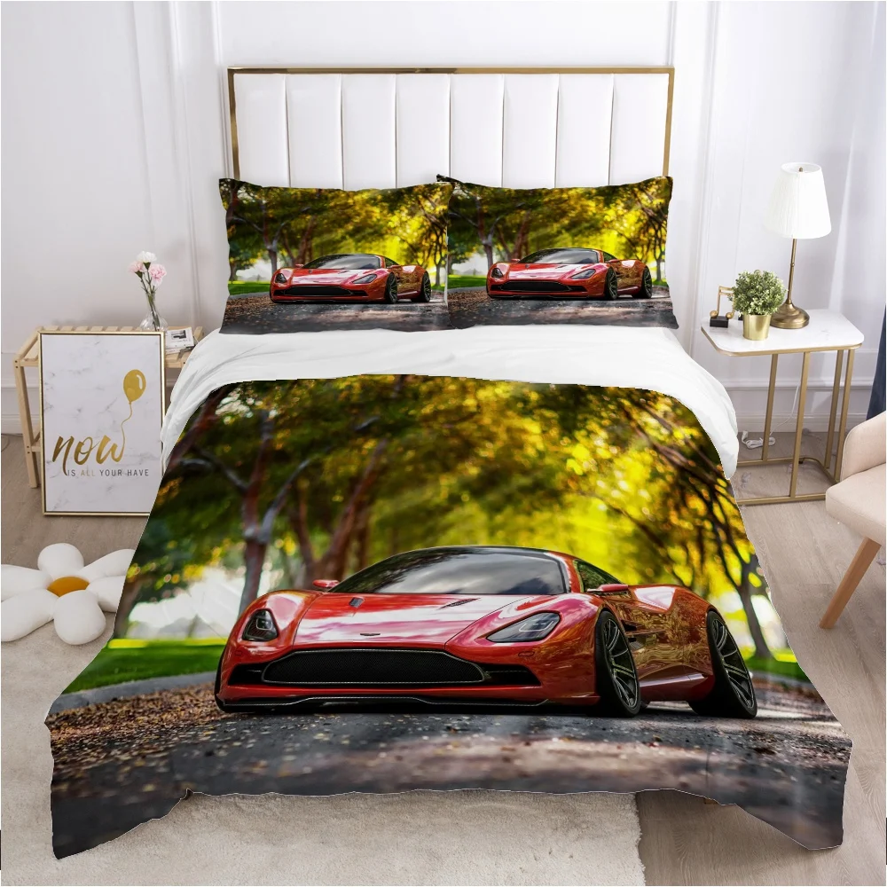 

Bedding set Queen King Full Double Duvet cover set pillow case Bed linens Quilt cover 240x220 240*260 Car sunshine