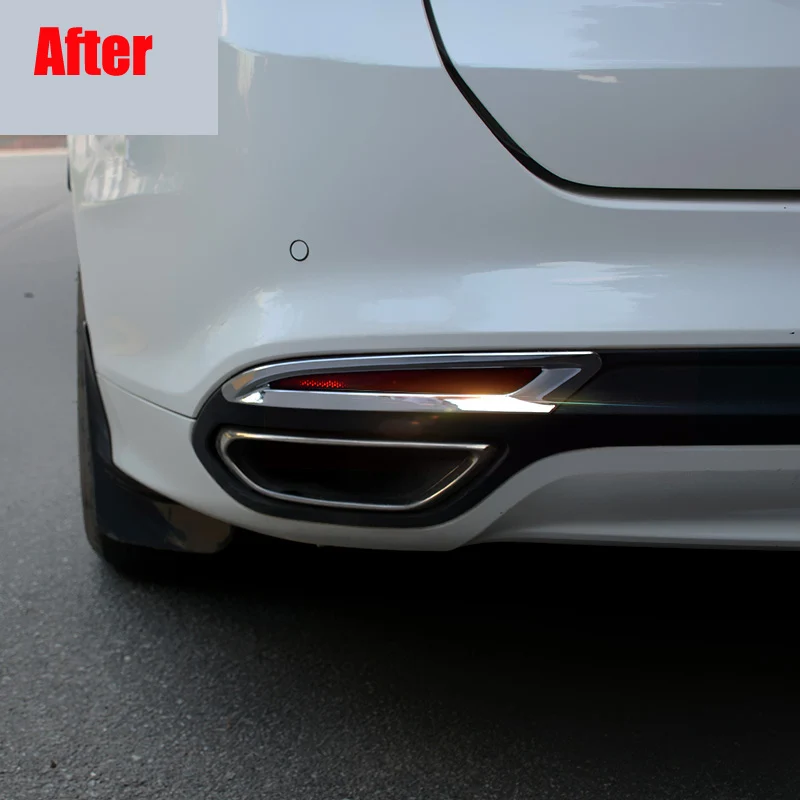 Хромированные задние противотуманные светильник из АБС-пластика крышка