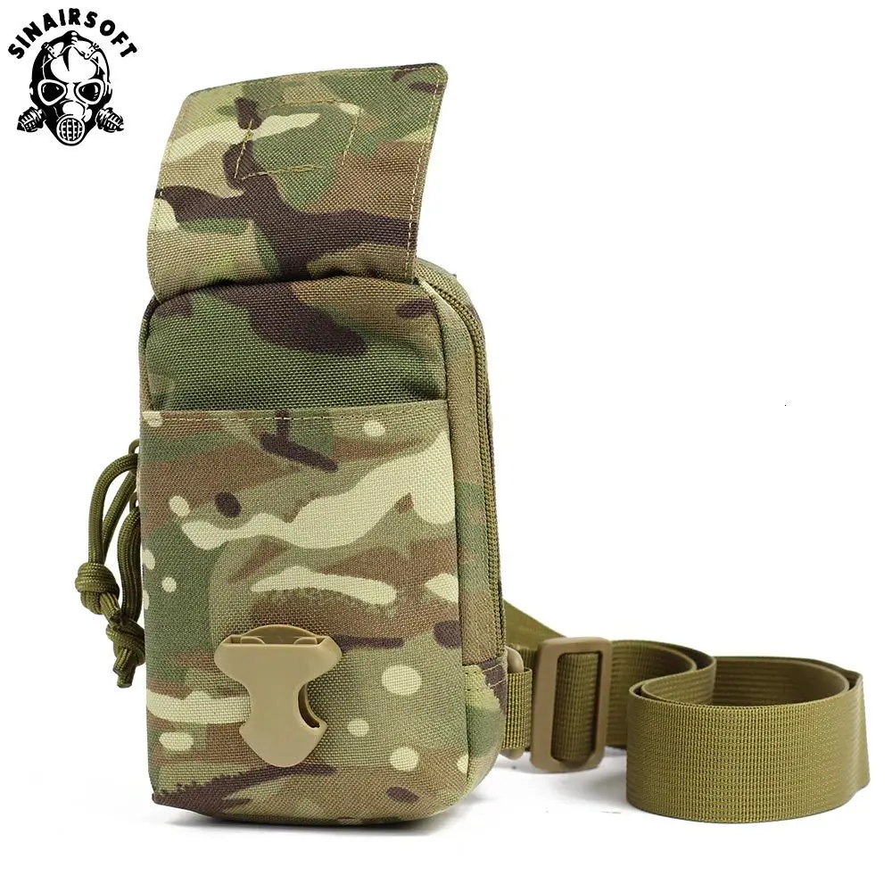 Военный тактический рюкзак SINAIRSOFT камуфляжная уличная спортивная сумка на плечо