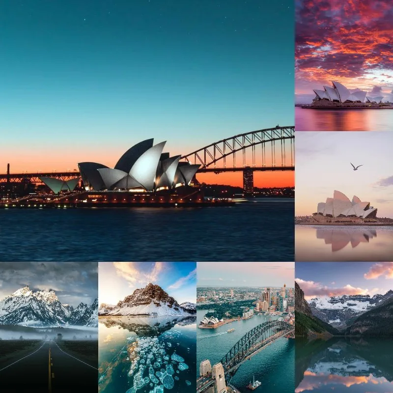 

5D DIY Diamond Painting Landscape Embroidery Sydney Opera House Home Decor Mosaic Cross Stitch Gift