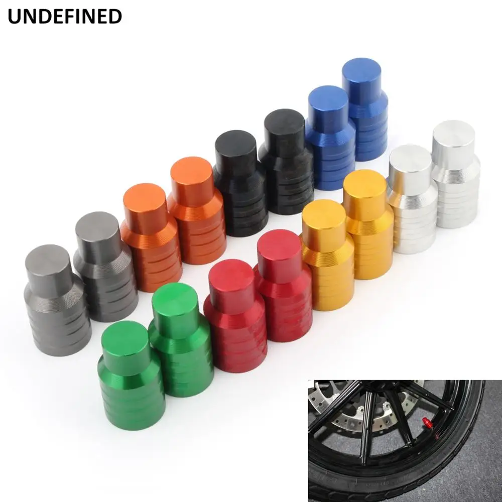 

2pcs Motorcycle Air Port Cap Tire Rim Valve Caps Vehicle Wheel Stem Cover For Honda Kawasaki Yamaha BMW Suzuki Aprilia Benelli