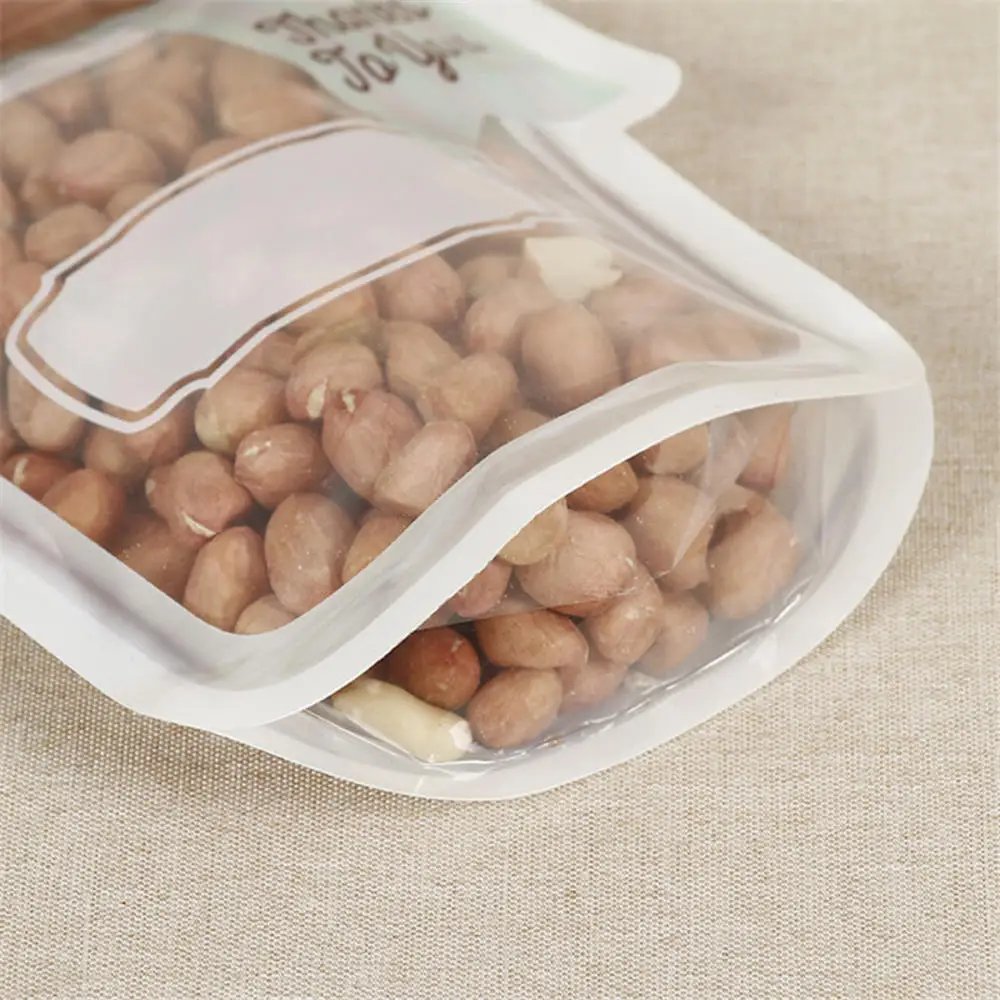 3 шт. многоразовые банки в бутылках Форма сумки печенья прозрачные матовые Еда