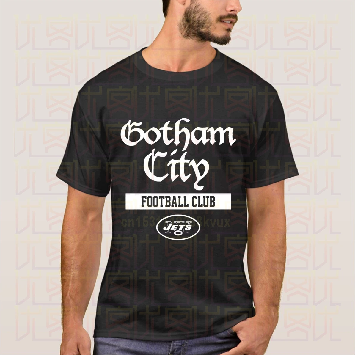 Новейшая модель 2020 SummerGotham город Футбол клуб струй логотип 100% хлопок Повседневное