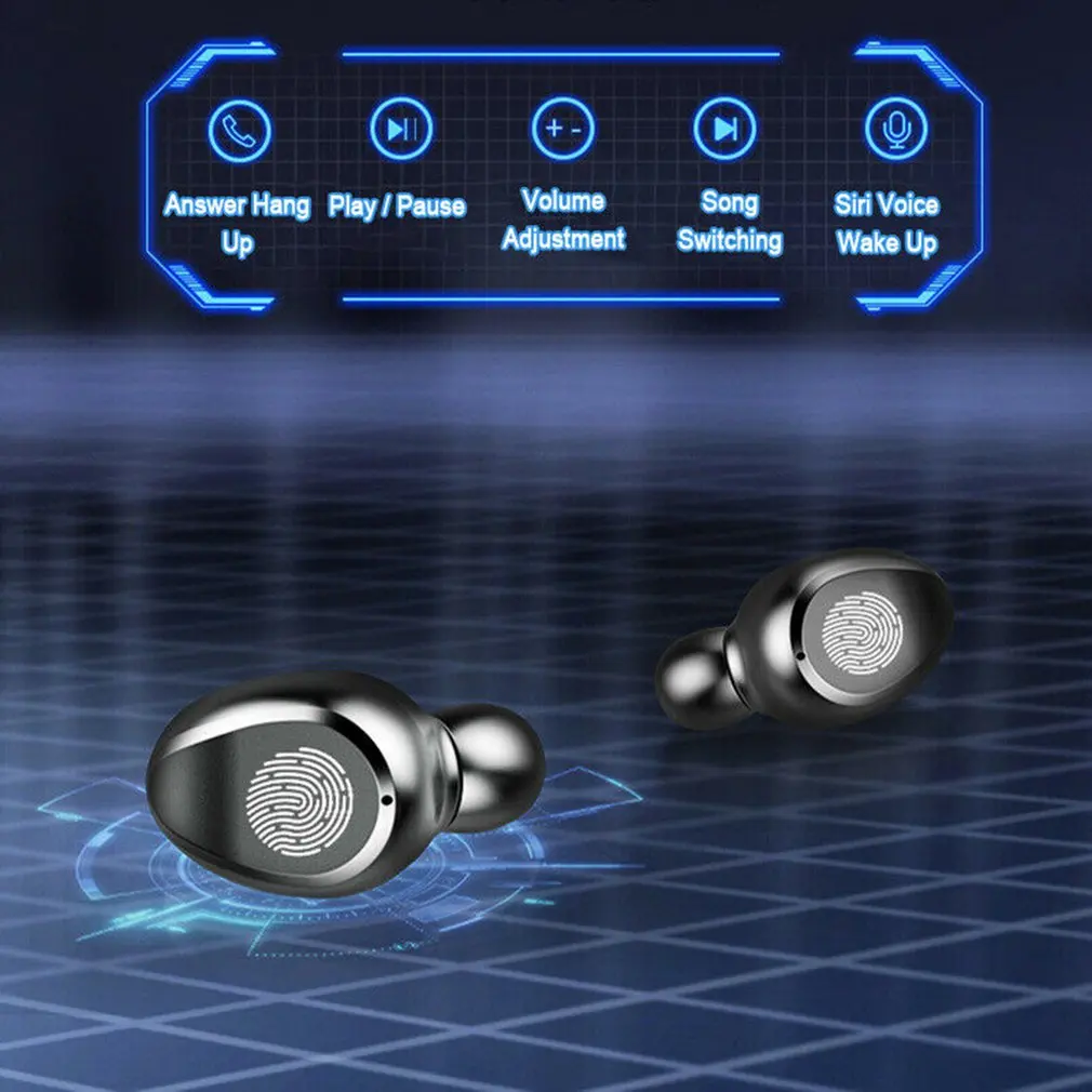 Новинка, беспроводные наушники F9, Bluetooth 5,0, TWS, гарнитура, Hi-Fi, Мини, для занятий спортом, бега, наушники, Поддержка iOS/Android телефонов, HD вызов