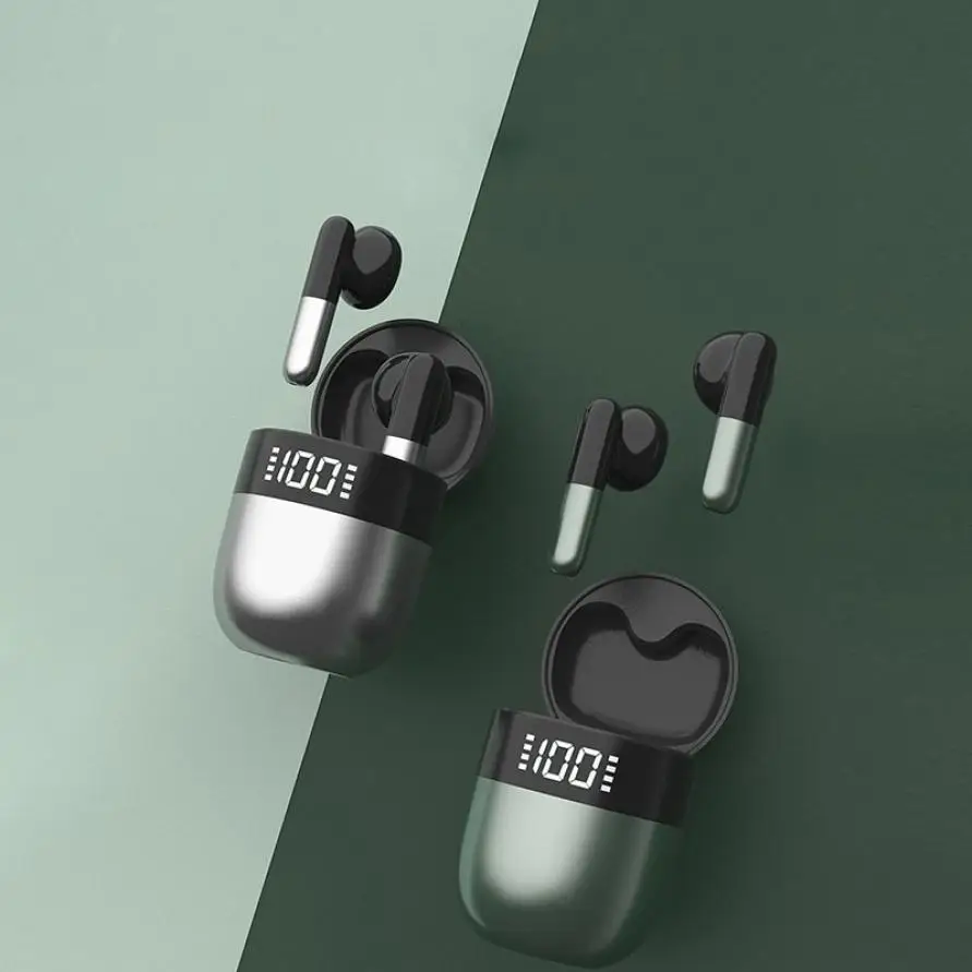 J28 TWS беспроводные Bluetooth наушники Спортивная гарнитура вкладыши с цифровым