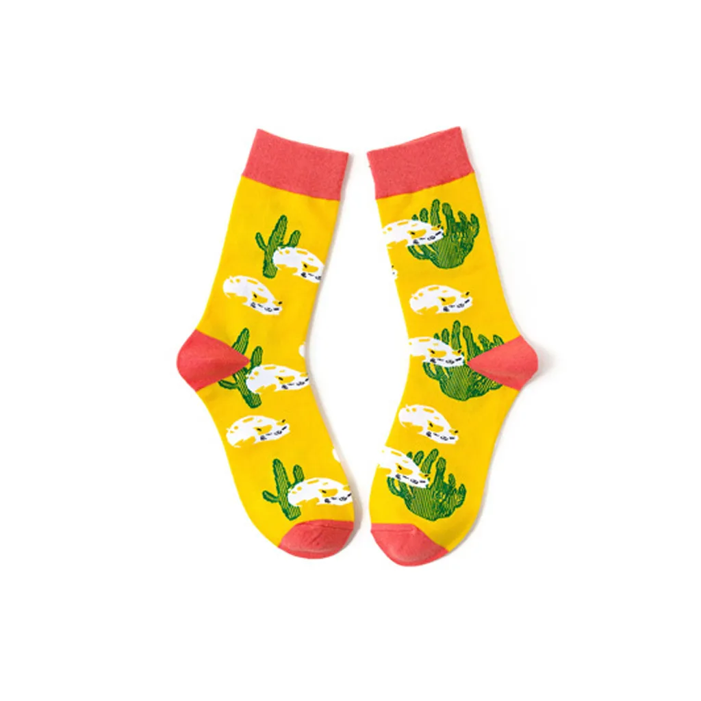 1 пара модных мужских и женских носков повседневные хлопковые носки унисекс с