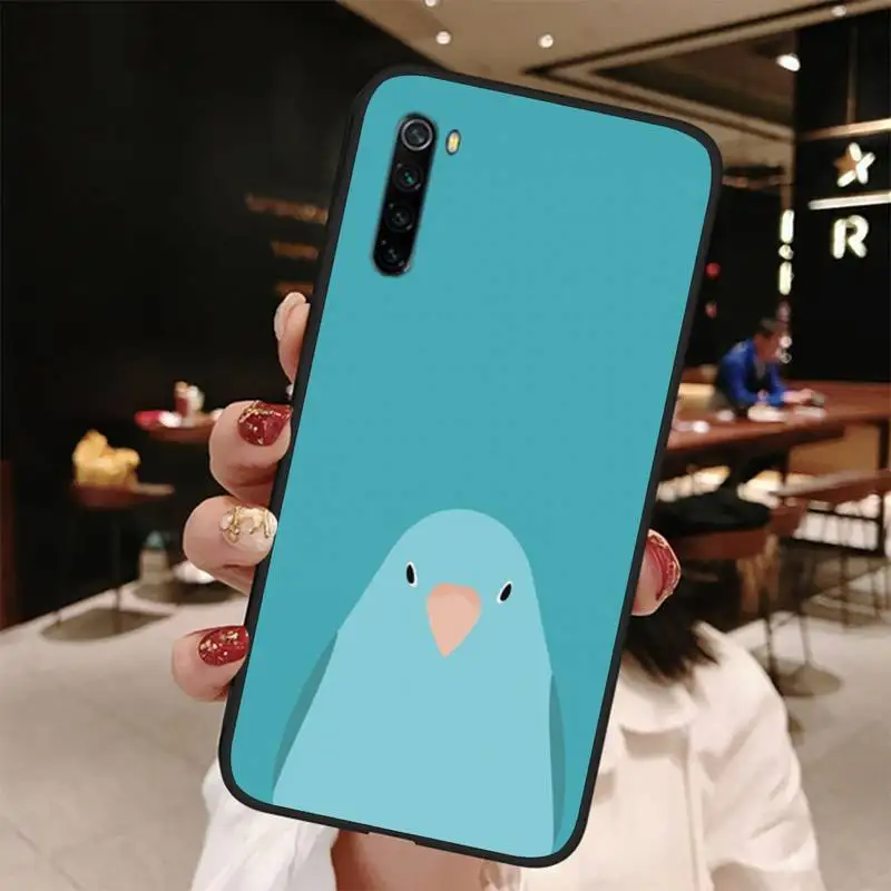 

Cartoon Bird Phone Case Back Shell For Xiaomi Note Max Mi 3 7 8 9se Redmi 7 7a 8 8t 9 10 Pro Lite Cases Cover
