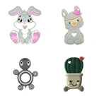 10 шт., Силиконовые Прорезыватели для зубов, для клипа