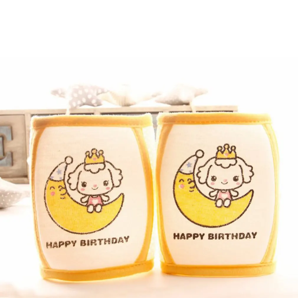 New Baby Knee Pads Cute Cartoon Monkey Baby Knee Pads Elbow Guard Kids Learn To Walk Resistant Crawling Protective Gear