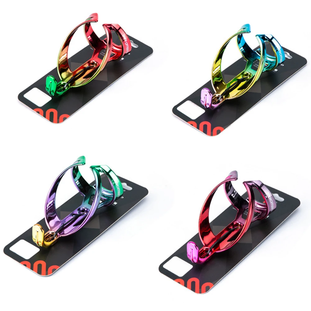 

New Develop Bicycle Bottle Cages Cycling Bike Plastic Lightweight Drink Water Bottle Rack Riding Colorful Kettle Holder Bracket