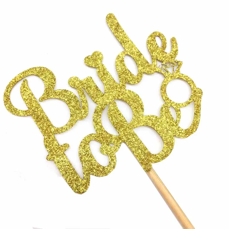 12 шт. блестящее кольцо с бриллиантами для невесты топпер капкейка обручальное