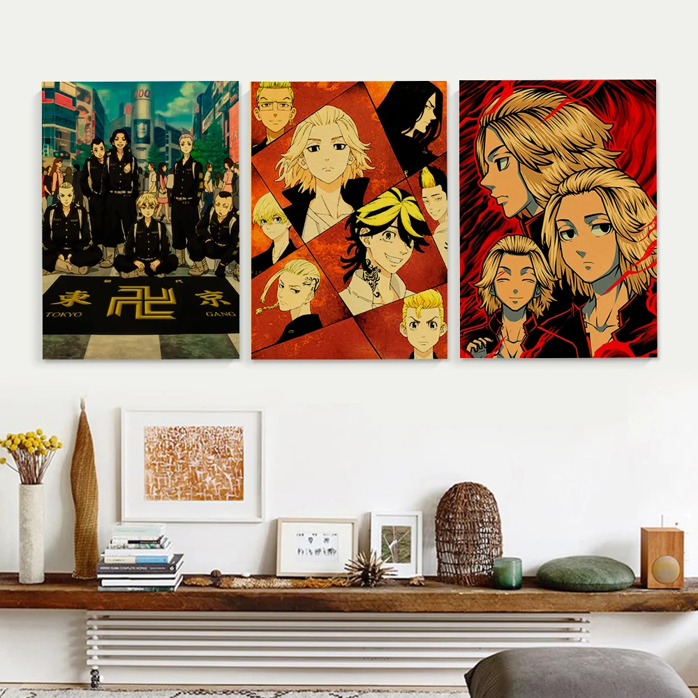 Картины на холсте из аниме Токийский призрак манджиро Кен плакаты и принты