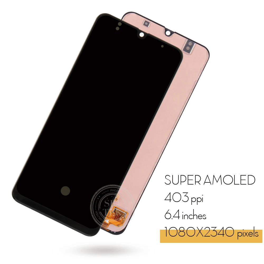 AMOLED экран для Samsung Galaxy A50 LCD сенсорный дигитайзер сенсор стекло в сборе дисплей A505