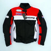 summerwinter hrc racing for honda motorcycle winter riding jacket with cotton liner and 5 protectors winter racing jacket