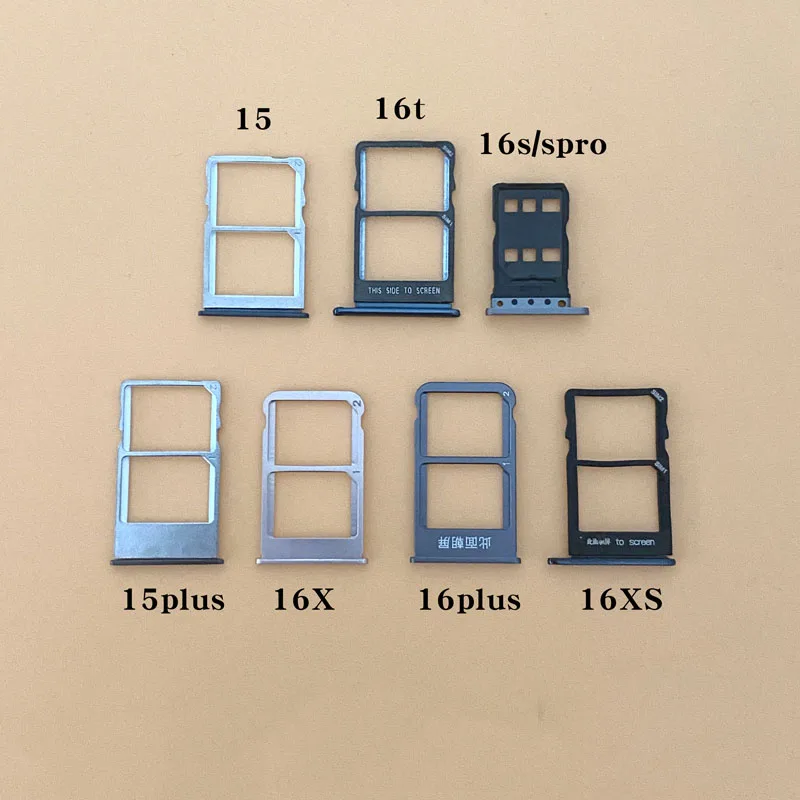 

For Meizu 15 16t 16s 16s Pro 15 Plus 16X 16 Plus 16XS Sim card slot mobile phone card holder SIM card holder