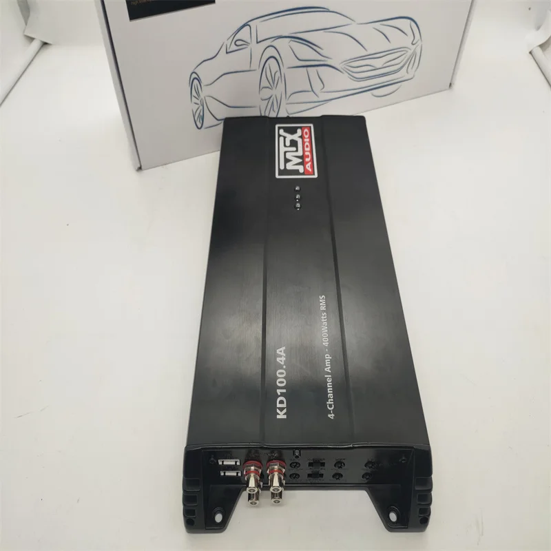 Free Shipping 1 Pc MTX KD 100.4A Car Audio Speaker Power Amplifier Class A/B 4 Channels Black Made In U.S.A | Автомобили и