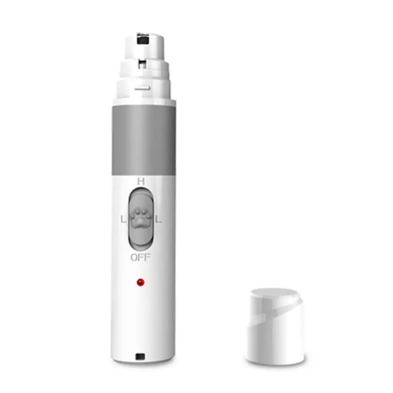 

Electric Pet Nail Grinder Cat Dog Nail File Gentle Paws Grooming Trimmer Clipper