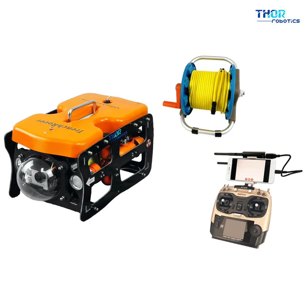 ThorRobotics подводный Дрон камера дроны Trenchrover110 ROV подводный робот фотография