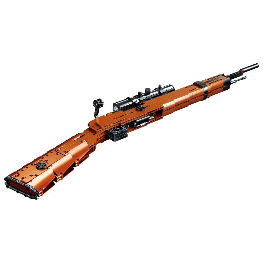 Конструктор Военная снайперская винтовка Kar98k игрушка модель строительные блоки