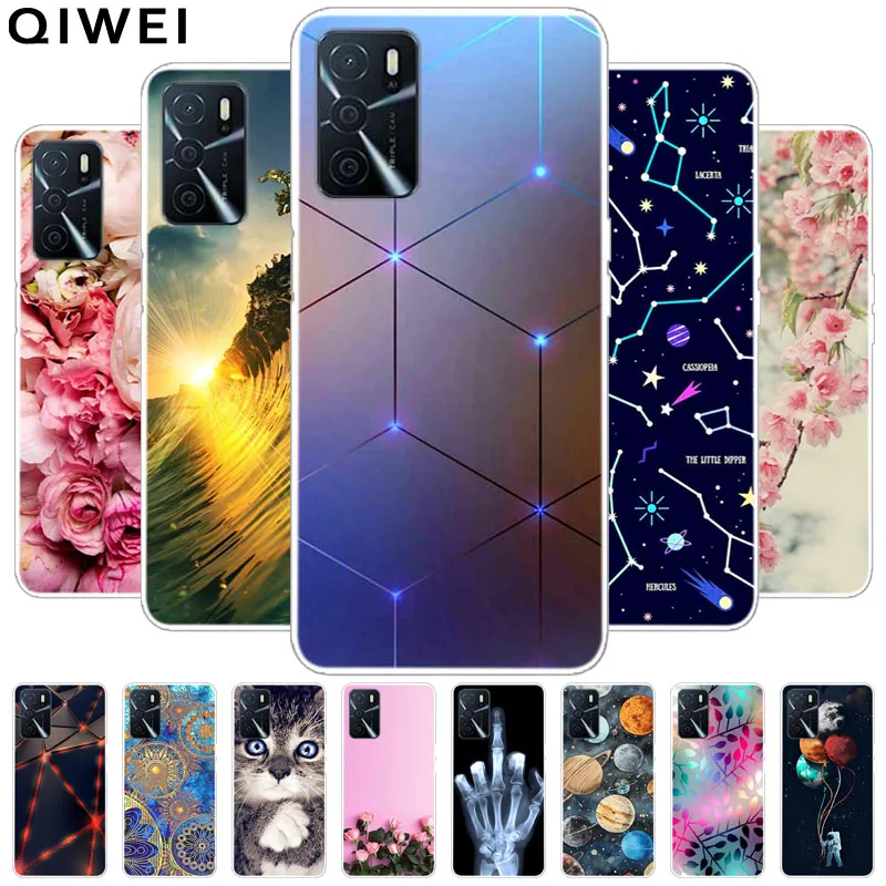 Чехол для Oppo A16s прозрачный мягкий силиконовый чехол из ТПУ OPPO A16 6 52 '' телефона