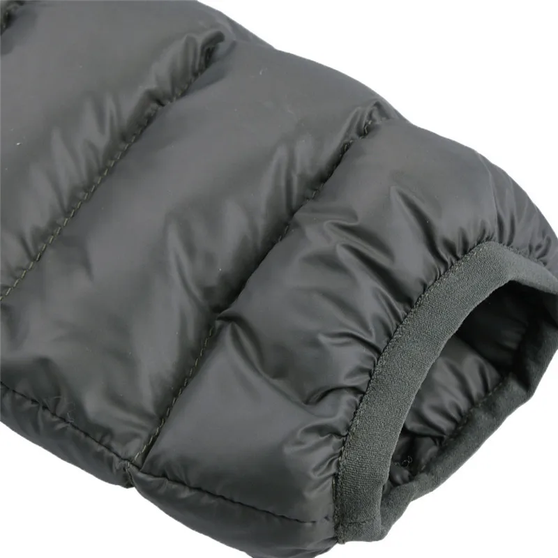 2019 мужская зимняя куртка на белом утином пуху Сверхлегкий пуховик повседневная