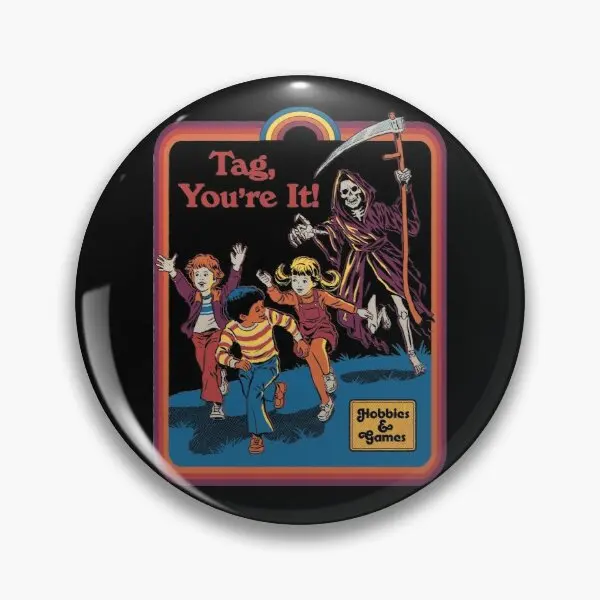 

Tag You Re It Soft Button Pin Lover Collar Women Brooch Lapel Pin Metal Badge Gift Hat Decor Clothes Funny Fashion Jewelry