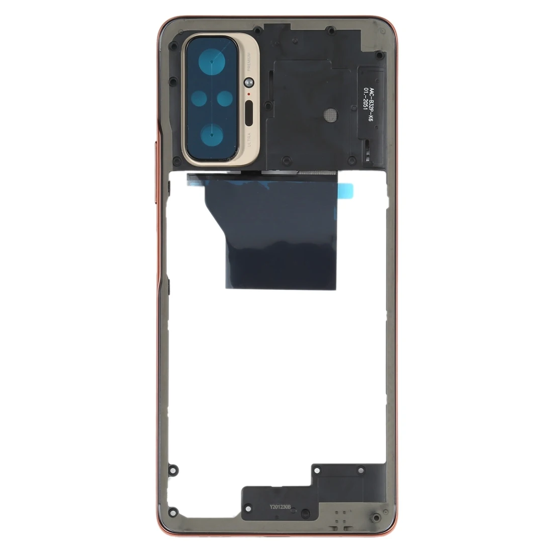 Replacement Middle Frame Bezel LCD Plate for Xiaomi Redmi Note 10 Pro Max M2101K6G M2101K6I Housing Repair |