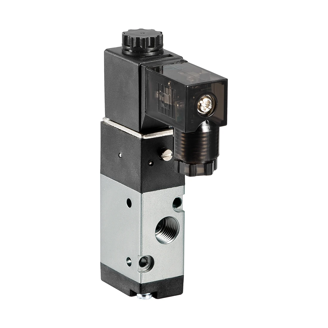 

uxcell DC12V 3 Way 2 Position 1/8" PT Pneumatic Air Control NC Solenoid Valve Internally Single Piloted Acting Type 3V110-06