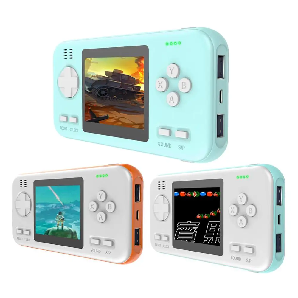 2 8 дюймов Цвет Экран портативная игровая консоль Ретро геймпад Видео игровой