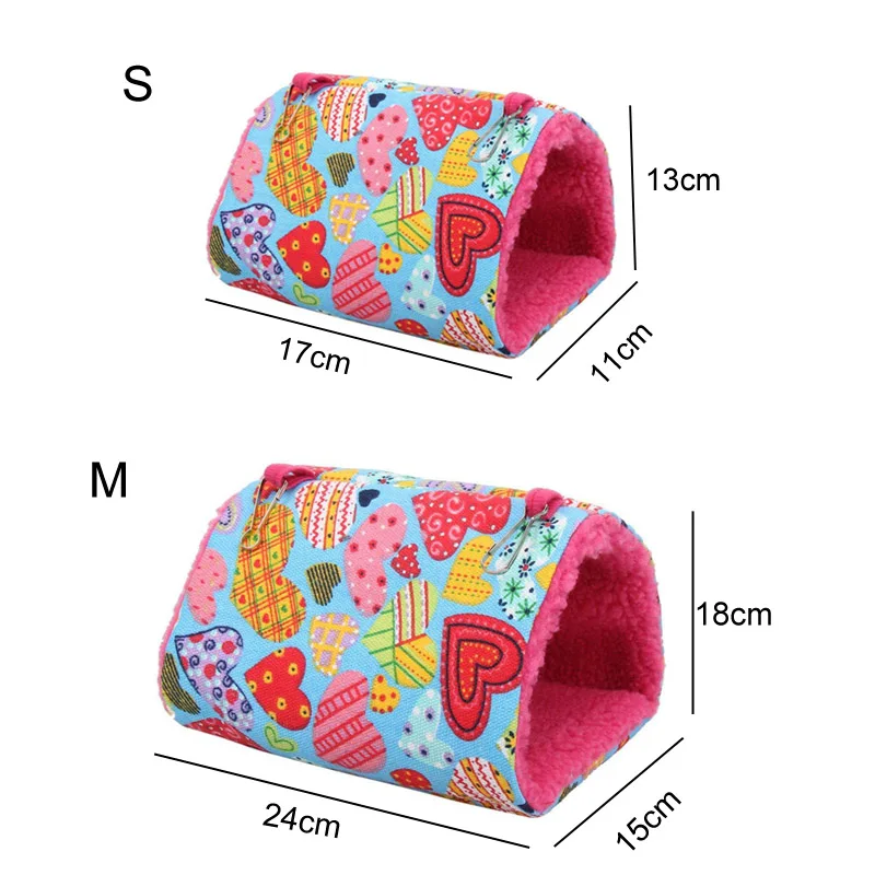 

Bird Supplies Triangle Bird Nest Hammock Bird Toy Parrot Nest Warm Winter Bird Hanging Cave Cage Thicken Hanging Cage