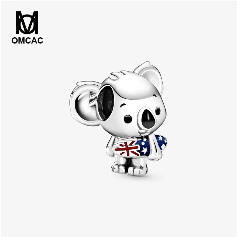 Лидер продаж лета 2020 шармы-бусины серебряного цвета для австралийского серфинга