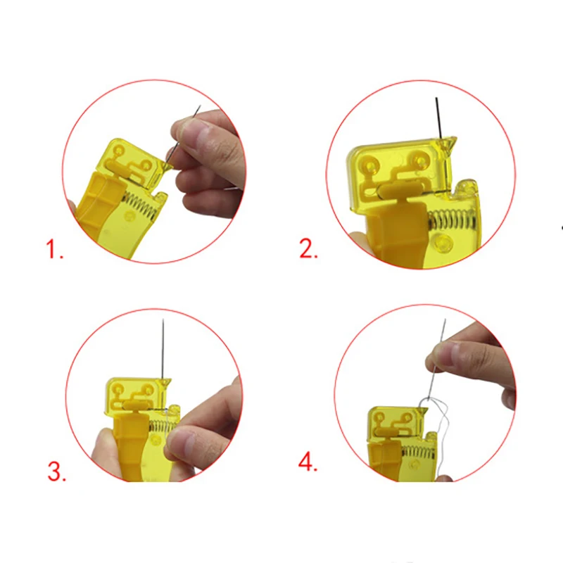 

Automatic Needle Threader Sewing Needle Device Hand Machine DIY Tool Sewing Needles Parts For Elderly Household Accessories