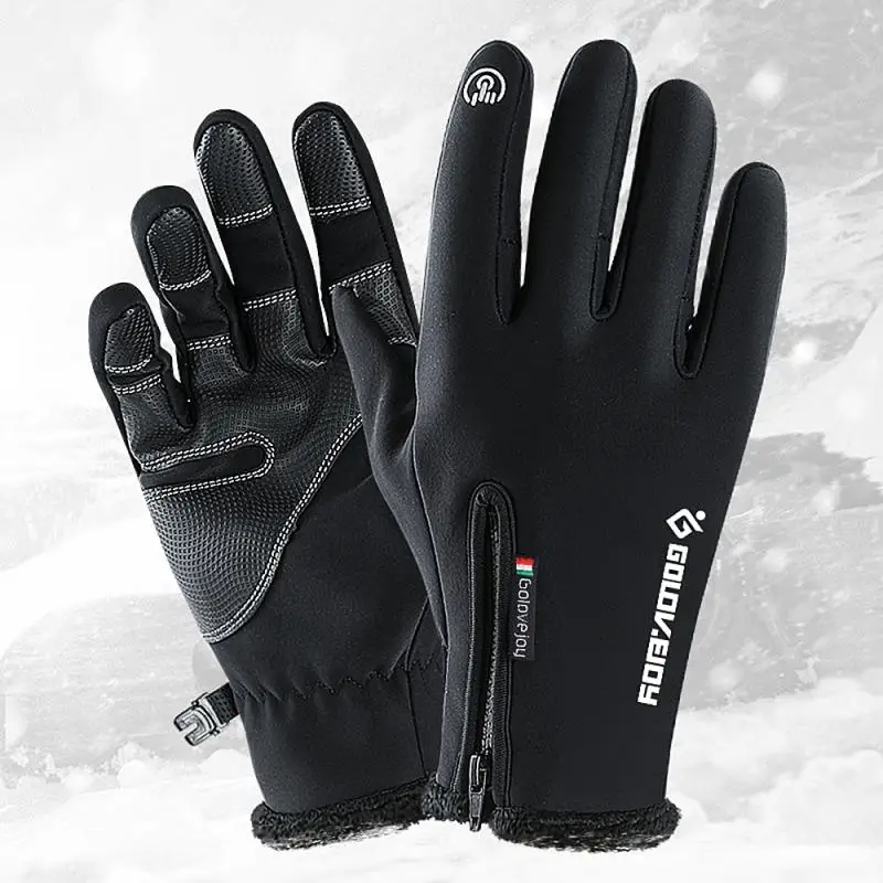 Unisex Touchscreen Winter Thermal Warm Cycling Bicycle Bike Ski Outdoor Camping Hiking Motorcycle Gloves Sports Full Finger