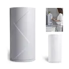 2 слоя Ванная комната вешалка полка слайд башня подвижные собрать Пластик Gap Ванная комната стеллаж для хранения колеса Экономия пространства Организатор