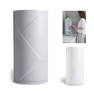 2 слоя Ванная комната вешалка полка слайд башня подвижные собрать Пластик Gap Ванная комната стеллаж для хранения колеса Экономия пространства Организатор