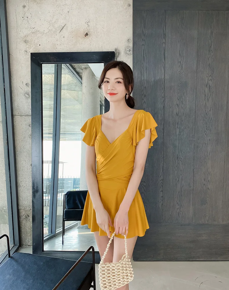 

Новинка 2021, купальник, японский, корейский, Юго-Восточная Азия, женский купальник, пляжная одежда, сексуальное бикини для молодых девушек, Ра...