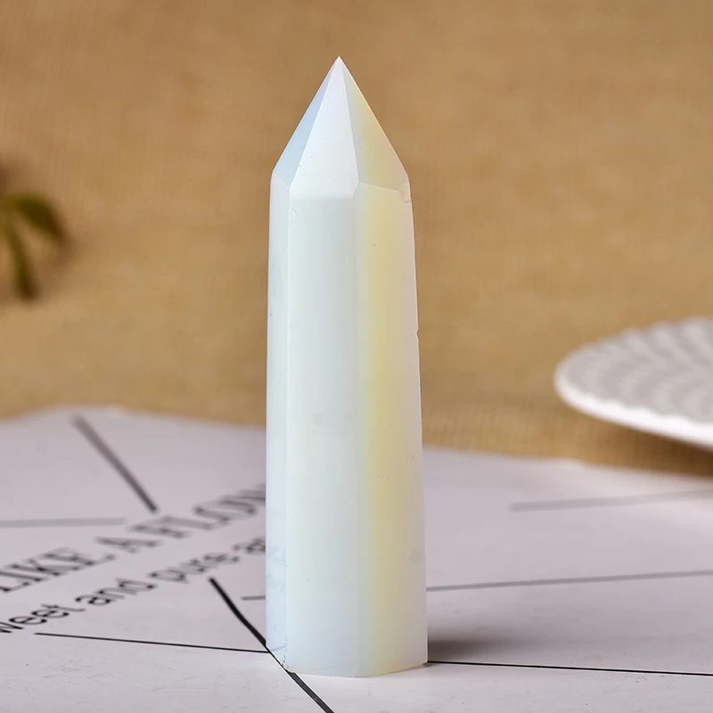 1 шт. натуральный кристалл зеркальная точка лечебный камень обелискатель сделай