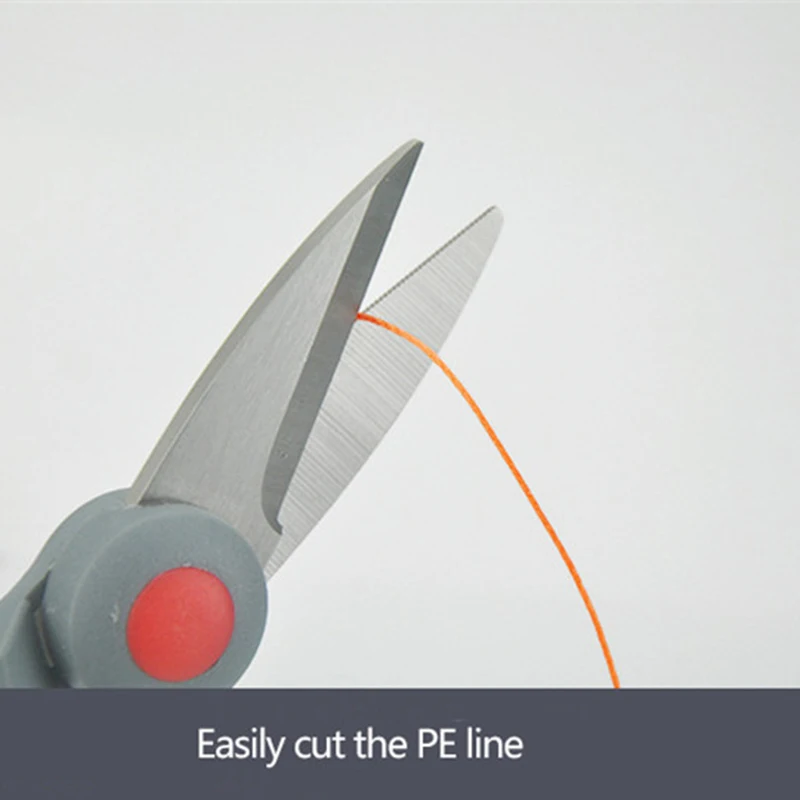 

Stainless Steel Scissor For Fishing Scissor Portable Fishing Plier Cut PE line Braid Line Lure Cutter Plies Carp Fishing Tools