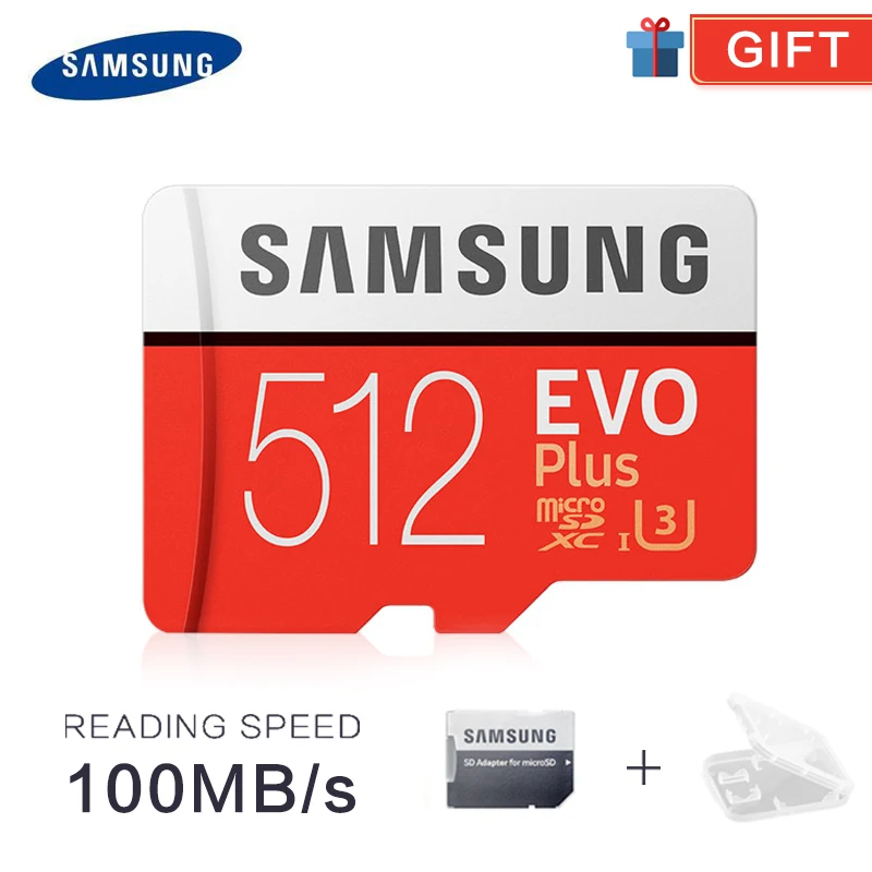 SAMSUNG TF/SD карт Trans Flash Microsd карты памяти Micro SD карта 32 Гб 64 128 tf 256 ГБ 512G SDHC/SDXC класса EVO +