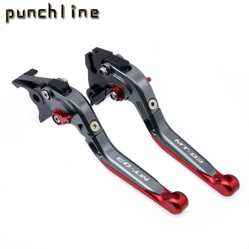 Fit MT 03 2005 2011 тормозные рычаги для YAMAHA MT03 аксессуары мотоциклов Складные Выдвижные