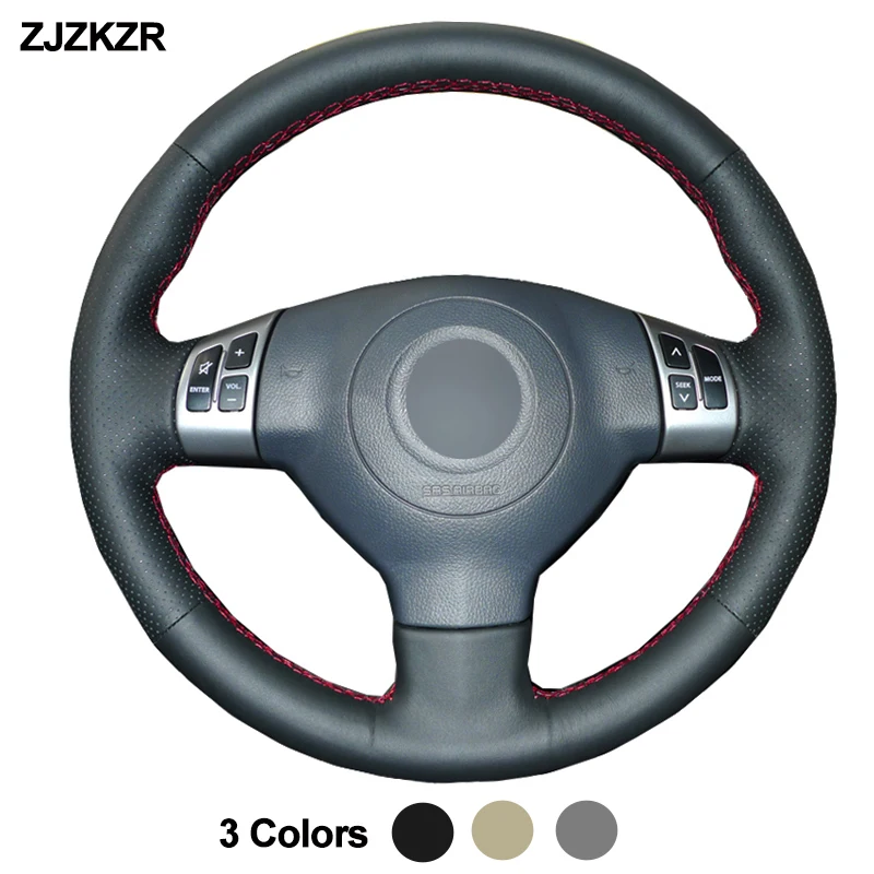 

Car Auto Steering-Wheel Cover For Suzuki Swift Sport 2005 -2011 Splash 2007- 2015 Opel Agila Vauxhall Volant 2006 2008 2009 2010